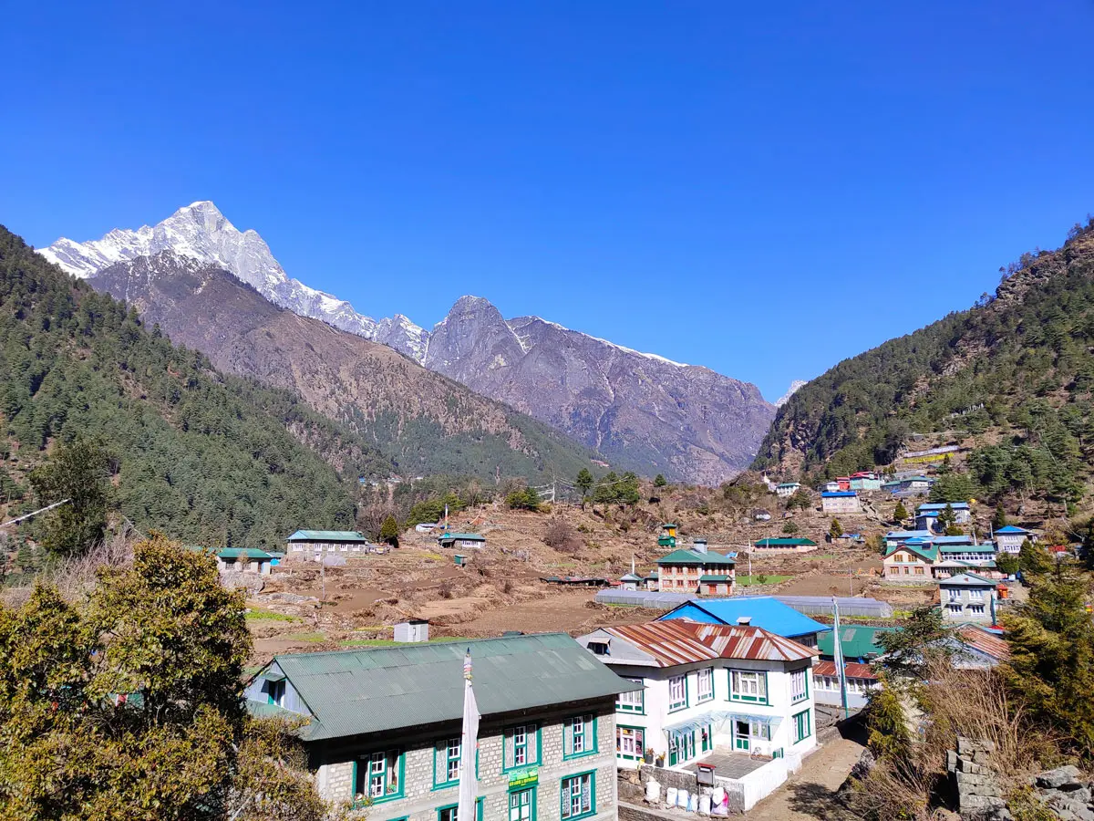 Chheplung village enroute to Lukla from Namche Bazaar