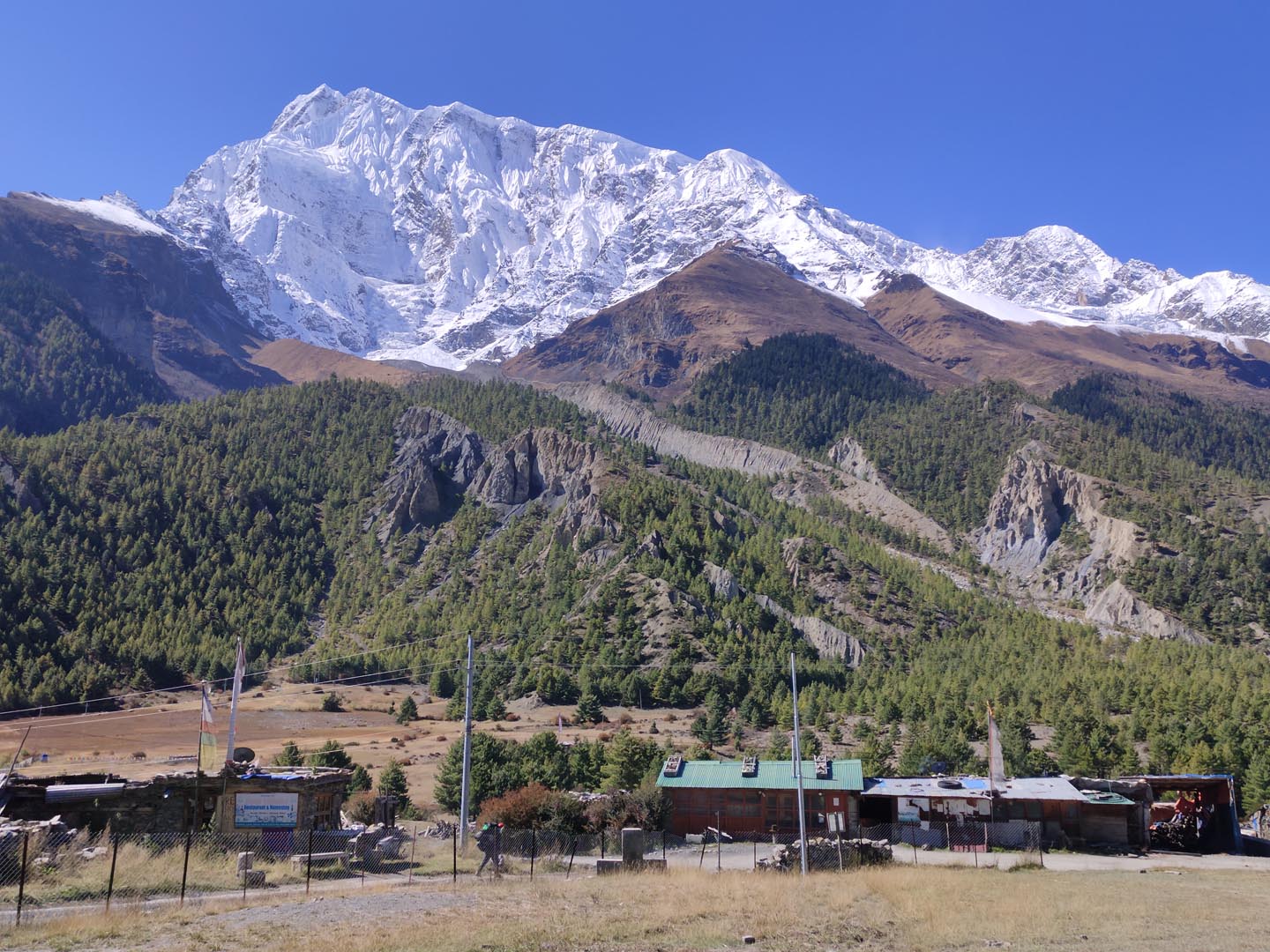 Landscapes of Manang Valley, Annapurna Circuit