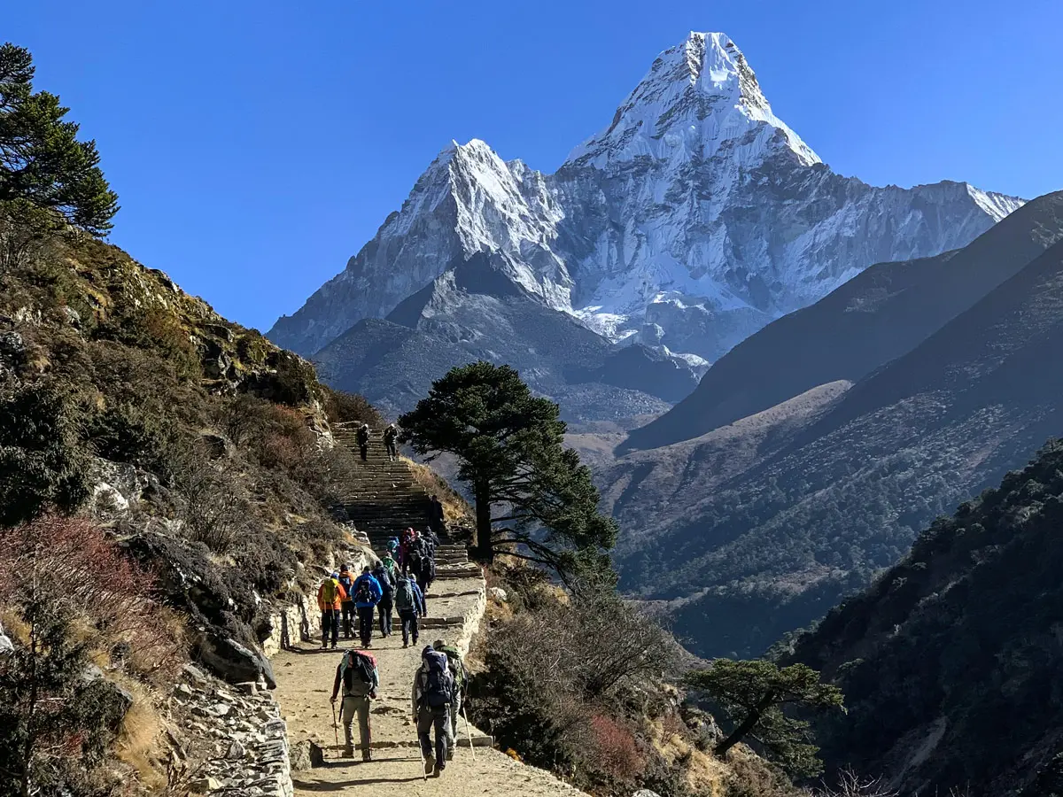 Mesmerizing view enroute to Dingboche