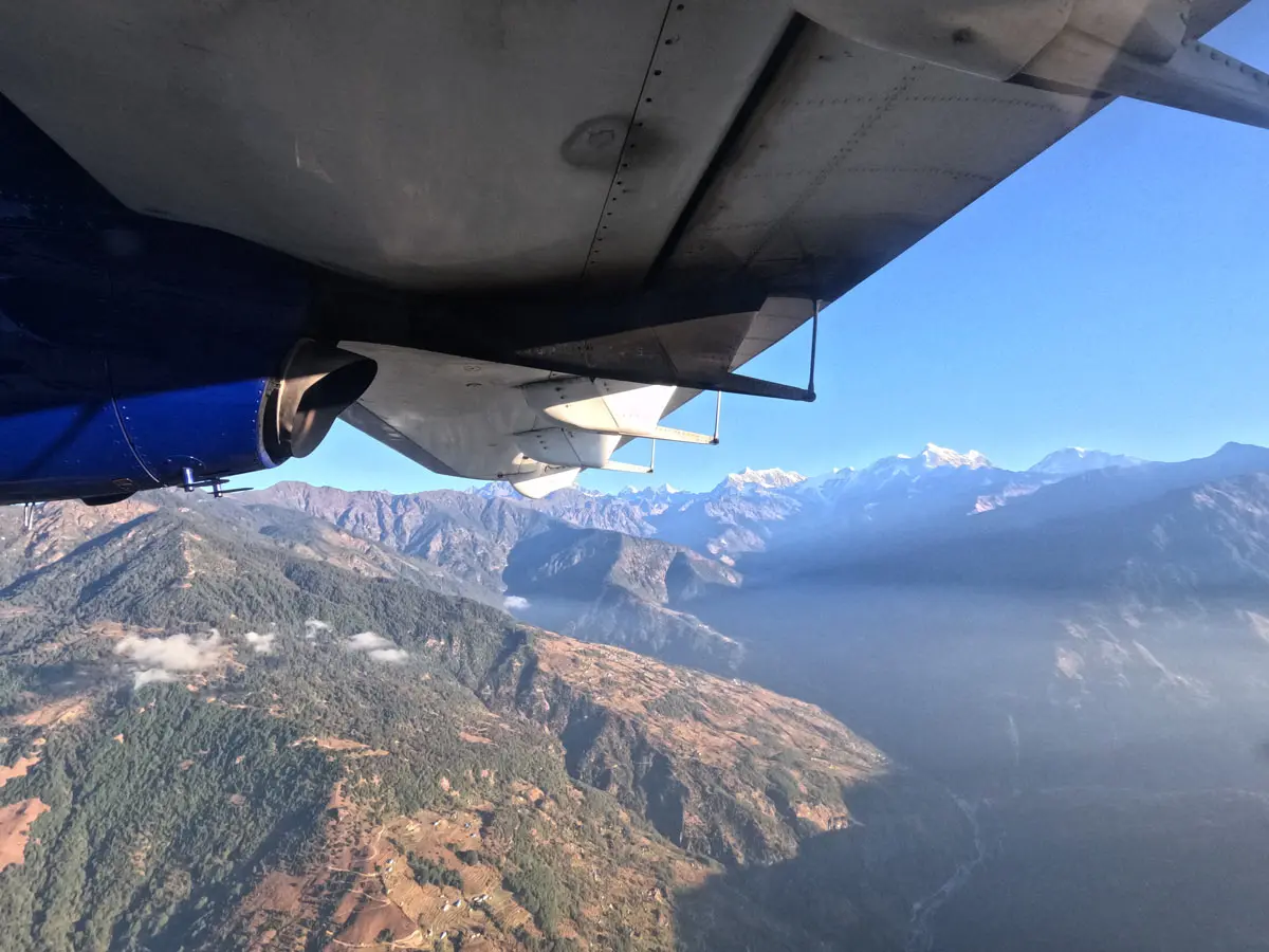 Return flight from Lukla