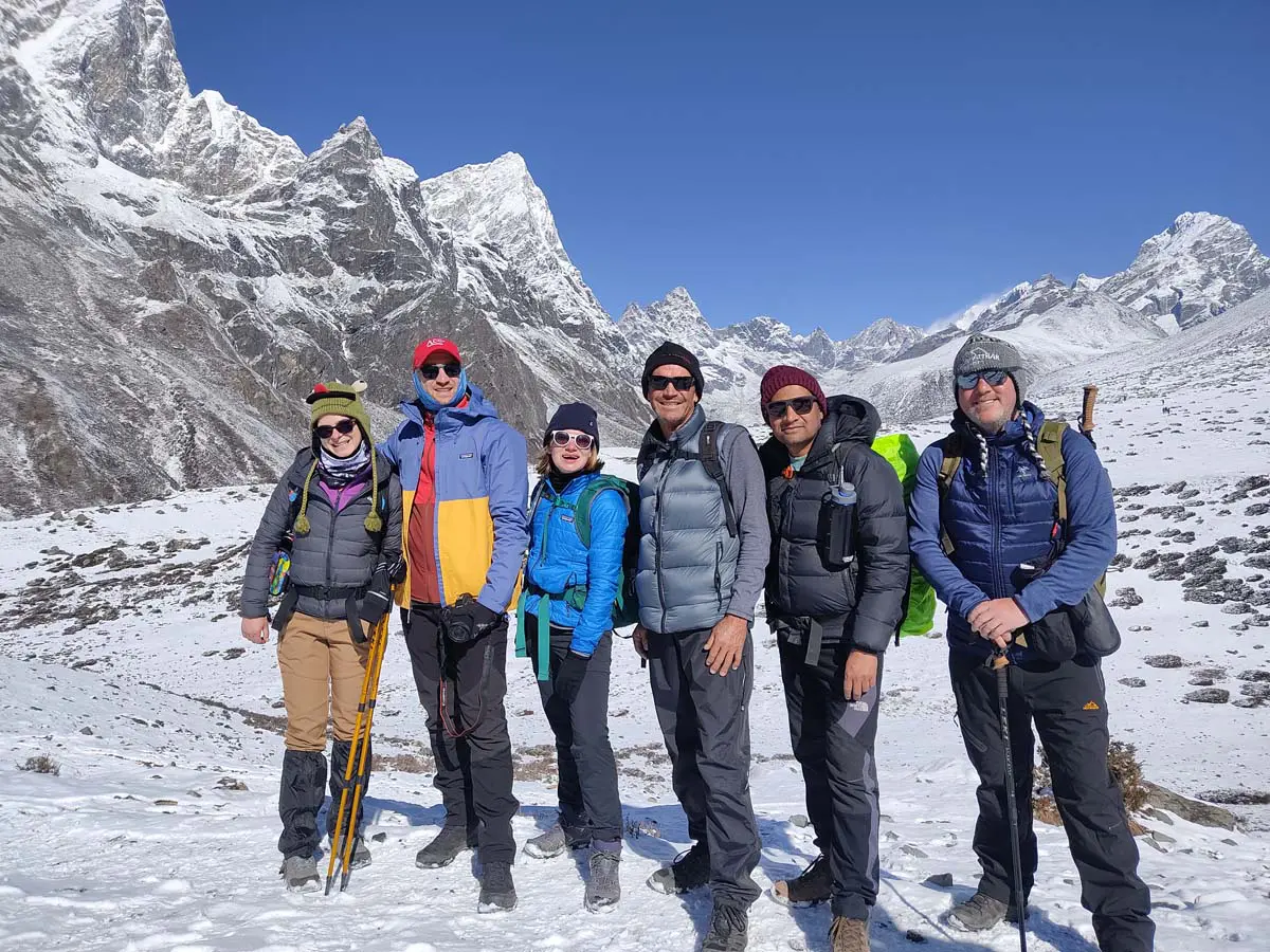 Acclimatizing around Dingboche