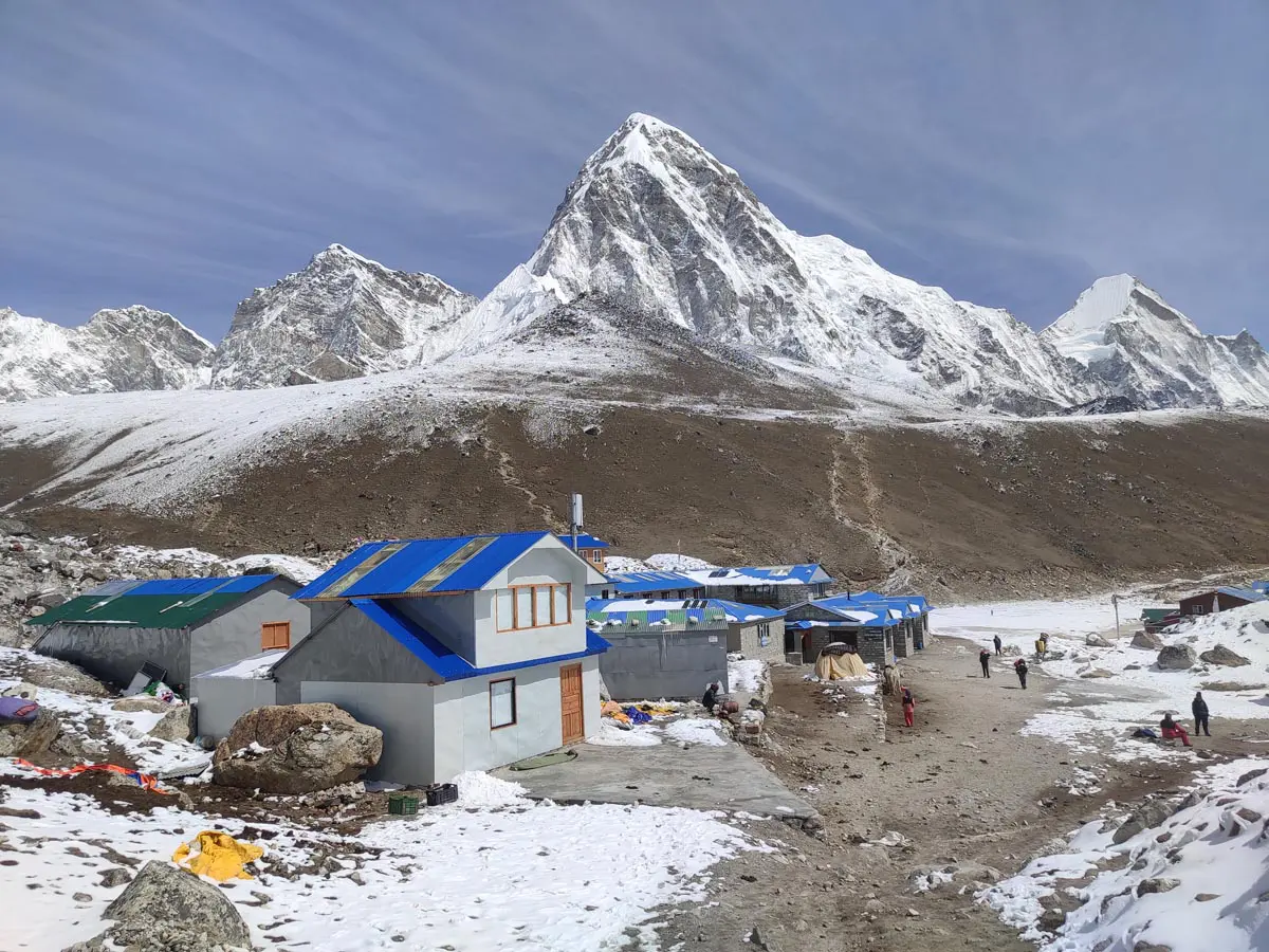 Gorakshep, the last stop before Everest base camp