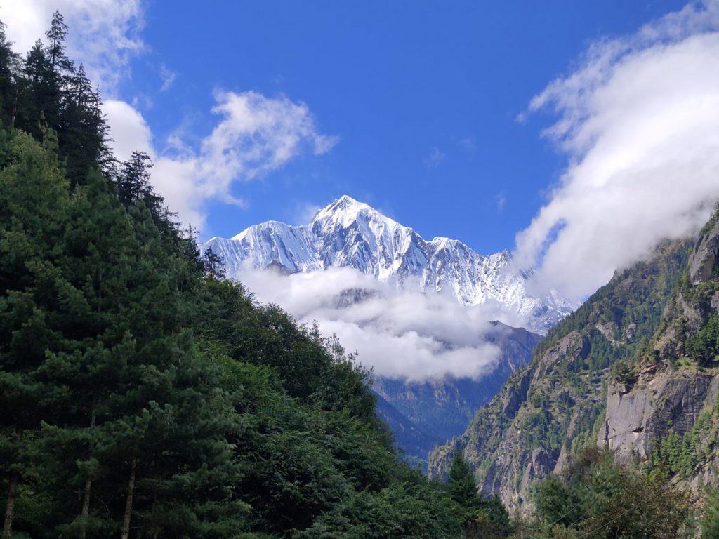 Annapurna II from Chame