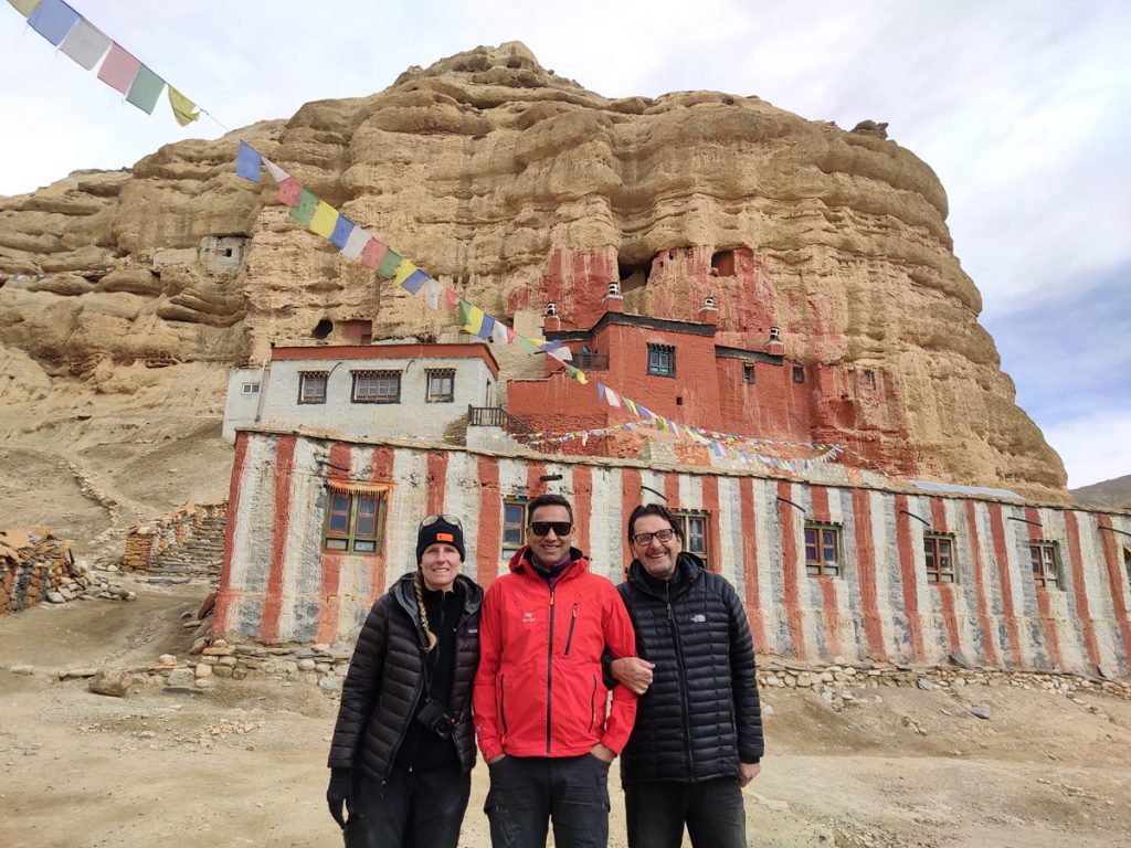 Shija Jhong Cave in Upper Mustang Chhoser