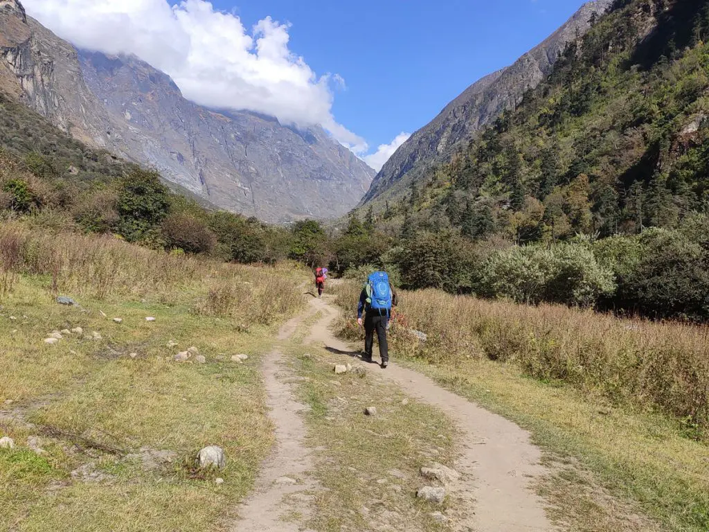 Langtang Valley trek distance